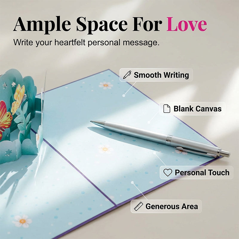 🥳2026 HOT SALE🥳💞50K+ SOLD!💐🎁 45% OFF! 3D Pop-Up Mother‘s Day Card – Intricate laser-cut flowers & butterflies. A keepsake she’ll treasure forever. Make her smile! ✨🌸