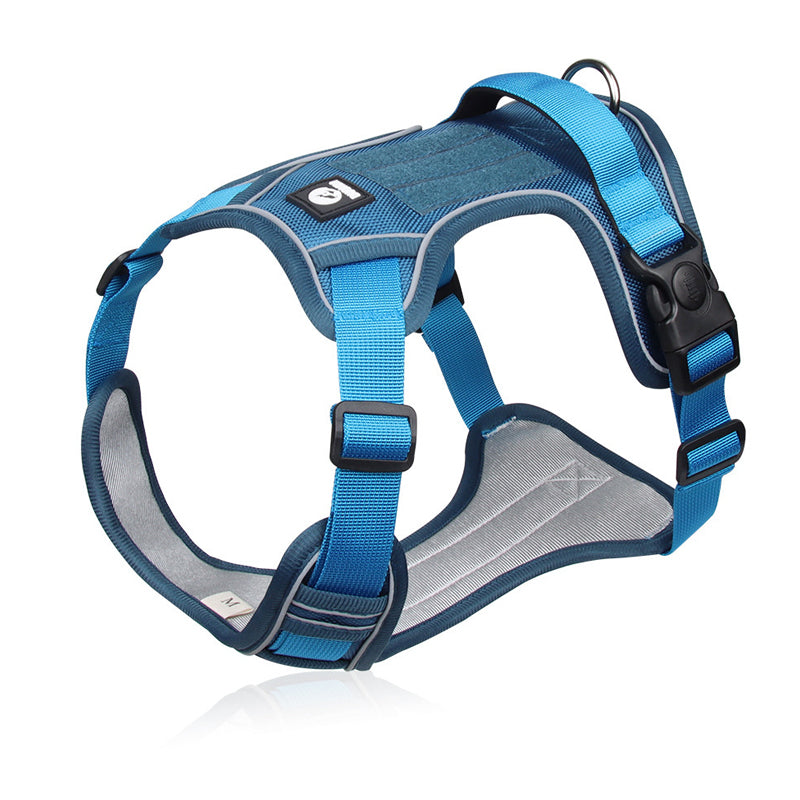 🐶No Pull Dog Harness – Reflective Adjustable Pet Vest Harness for Medium Large Dogs Walking Training