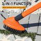 🌿 47% OFF NOW!🧹3-in-1 Weed Wire Brush Set – Durable Steel Brushes, Ergonomic Handle & Ideal for Patios, Driveways & Garden Paths 🏡