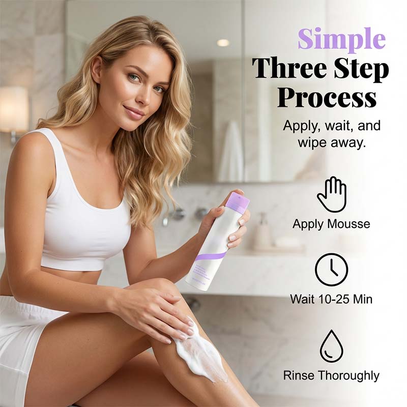🧴LAST DAY SALE ONLY ￡6.99! 💖Gentle & Painless Hair Removal Cream Duo for Sensitive Skin, Say Goodbye To Unwanted Hair Without Pain👋
