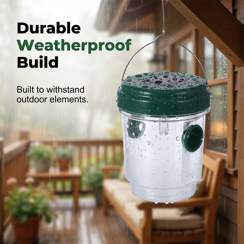 🔥New Hot Selling| Solar-Powered Hanging Wasp and Fly Trap