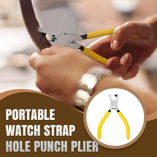🥳50K+ SOLD!🔧 55% OFF! Portable Watch Strap Hole Punch Plier – Over 19,000 sold! Precision needle, ergonomic grip & rust‑proof. Adjust straps perfectly at home! 🛠️✨