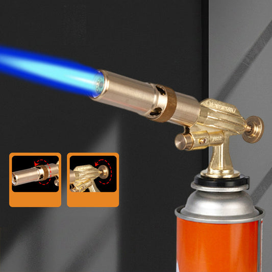 Heavy-Duty Brass Butane Torch Head