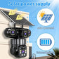 ⏳Free Shipping⏰6K 9MP Outdoor Wi-Fi Security Camera | 10x Zoom, 3 Lenses, 360° PTZ | IP66 Waterproof, Color Night Vision, Two-Way Audio, Motion Tracking
