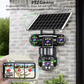 ⏳Free Shipping⏰6K 9MP Outdoor Wi-Fi Security Camera | 10x Zoom, 3 Lenses, 360° PTZ | IP66 Waterproof, Color Night Vision, Two-Way Audio, Motion Tracking
