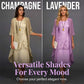 🌸 Turn Heads At Every Occasion – Women's Knee-Length Formal Dress and Cardigan Set