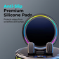 ⏳LIMITED-TIME 50% OFF! ⏰ RGB Car Phone Mount 📱 Auto-Clamping & Wireless Charging | Safe One-Hand Driving 🚗