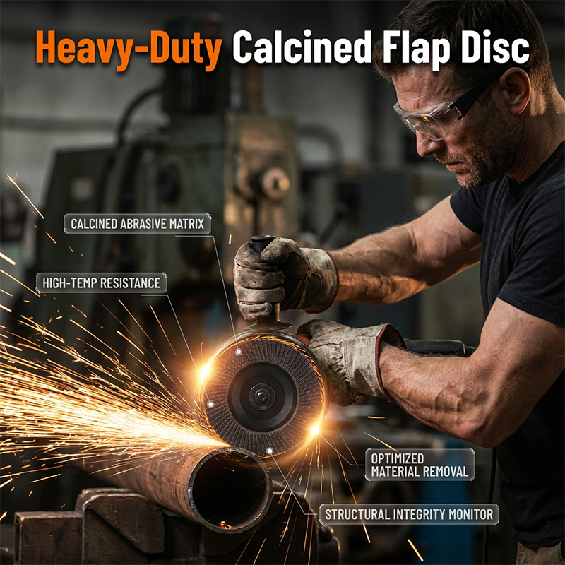 High-Performance Calcined Abrasive Polishing Wheel