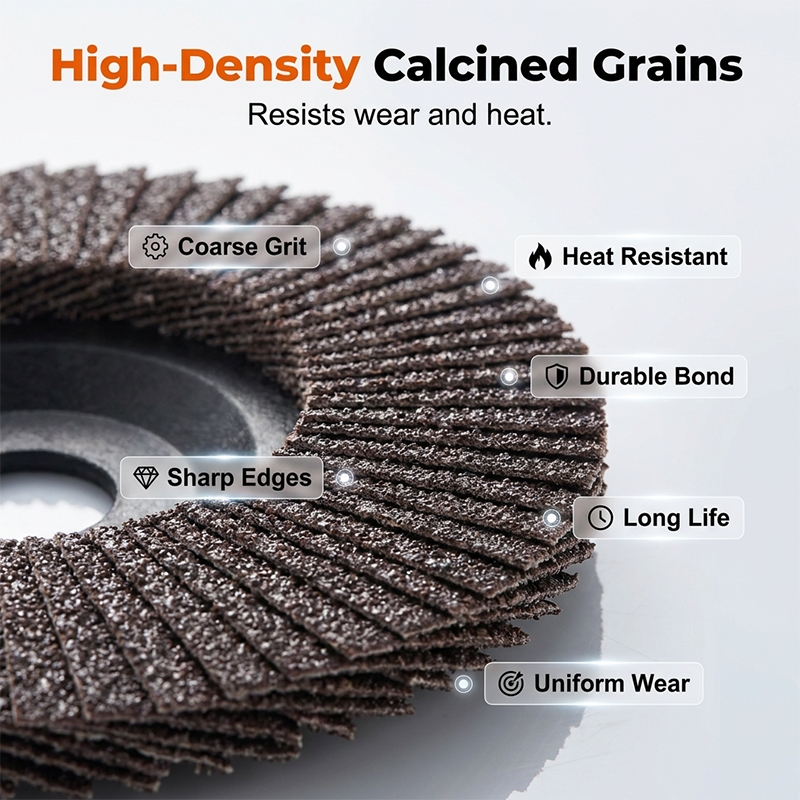 High-Performance Calcined Abrasive Polishing Wheel