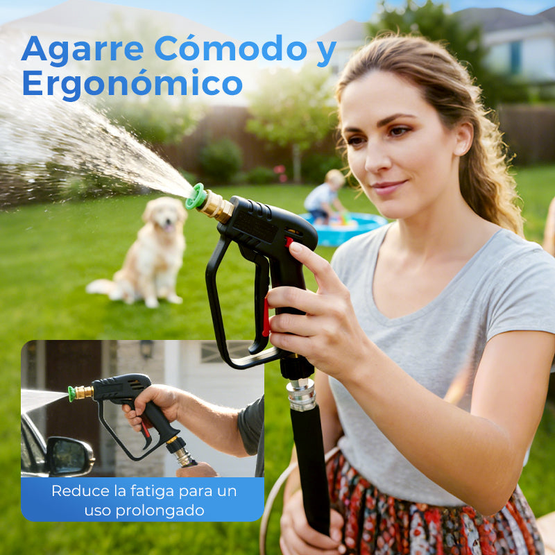 High-Pressure Washer Gun with 5 Nozzles