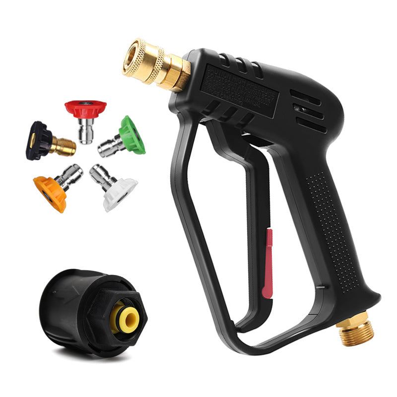 High-Pressure Washer Gun with 5 Nozzles