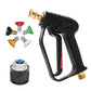 High-Pressure Washer Gun with 5 Nozzles