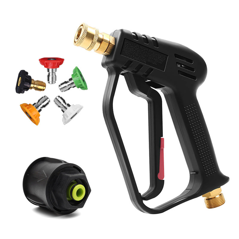High-Pressure Washer Gun with 5 Nozzles