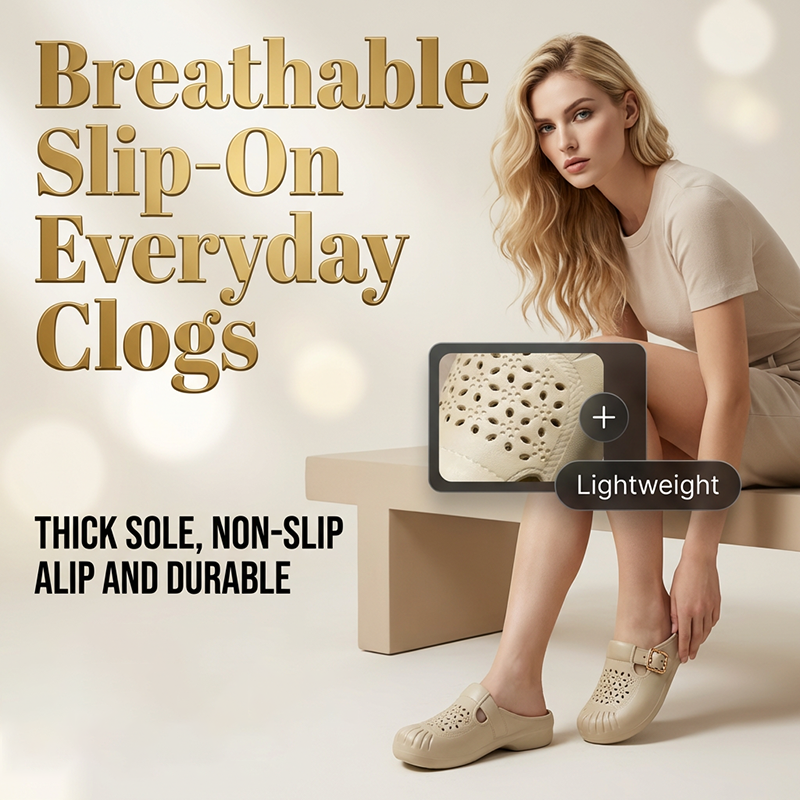 🌿New Arrival❤️Comfortable Slip-On Clogs for Women