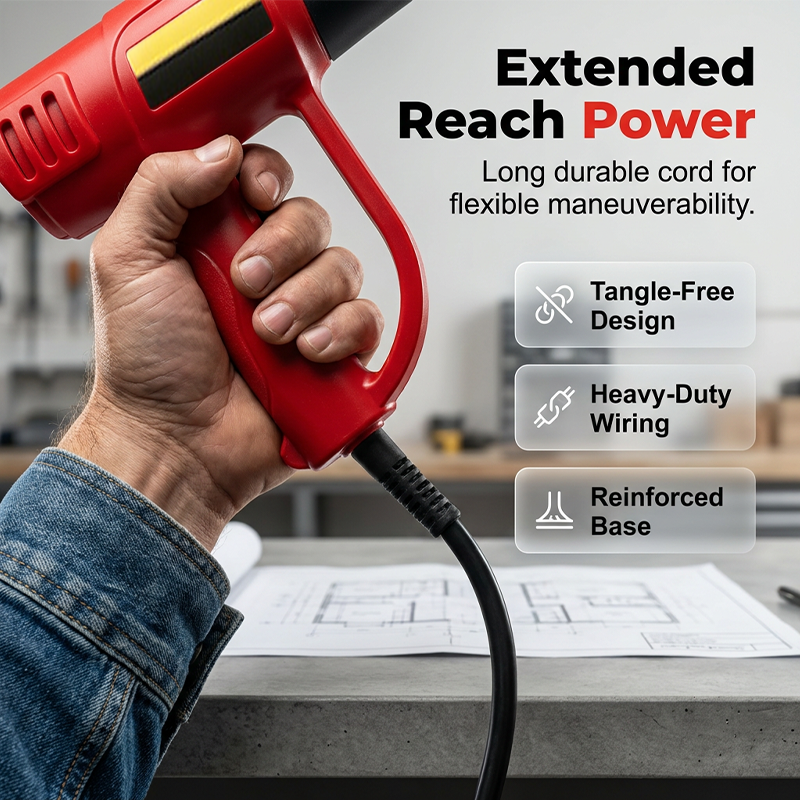 High-Power Portable Electric Heat Gun