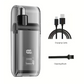 💕 Rechargeable Portable Nose Hair Trimmer – Painless Precision, Built-In LED Light & USB-C Fast Charging – A Grooming Essential for Men ✨