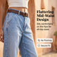 🎁2026 New Arrivals 46% OFF💥  Women's High Waisted Cropped Barrel Jeans  🥳HOT SALE！！🥳