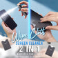 📢📢BUY 1  GET 1 FREE !⏰2-in-1 Screen Cleaner & Microfiber Cloth: Spray & Wipe, No Residue, Portable
