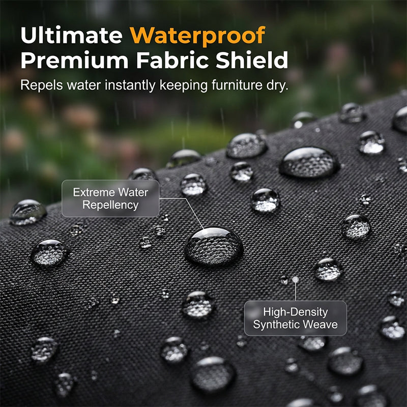 ☀️ 50% OFF!🛡️Outdoor Waterproof Furniture Cover – 210D Oxford fabric, UV‑resistant & windproof. 🪑✨