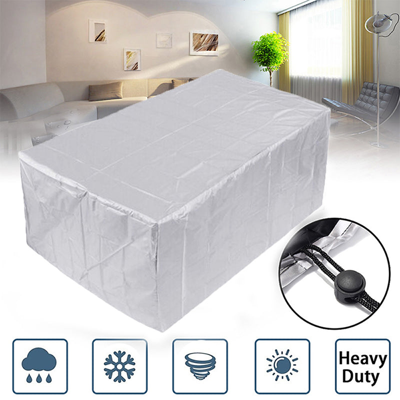 ☀️ 50% OFF!🛡️Outdoor Waterproof Furniture Cover – 210D Oxford fabric, UV‑resistant & windproof. 🪑✨