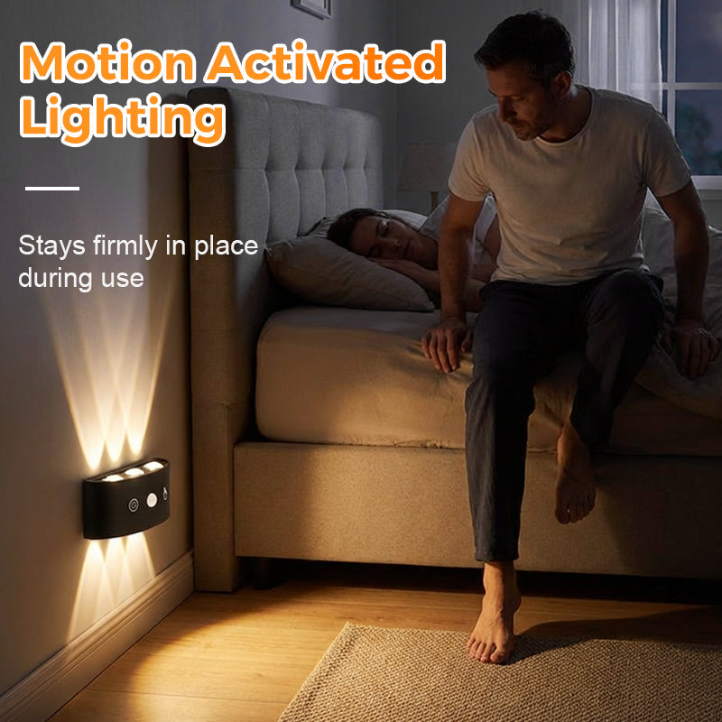 💡 LIMITED-TIME 48% OFF! ⚡ LED Night Light – Motion Sensor, Rechargeable, Magnetic, Dimmable ✨