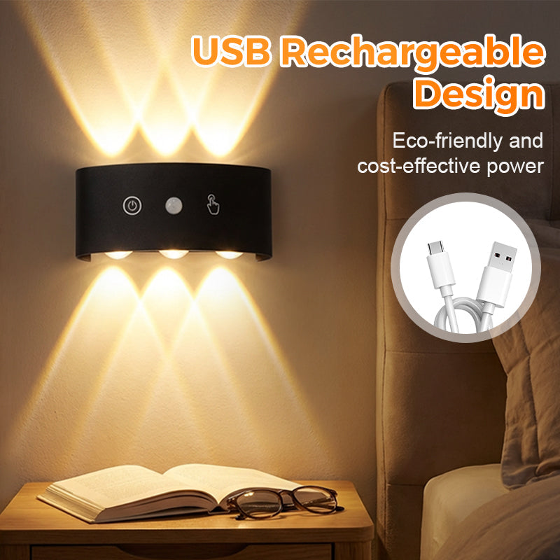 💡 LIMITED-TIME 48% OFF! ⚡ LED Night Light – Motion Sensor, Rechargeable, Magnetic, Dimmable ✨