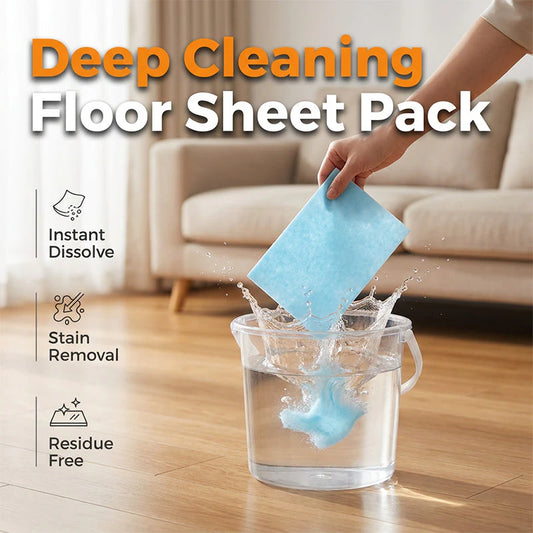 📢📢55% OFF !! ⏰30-Pieces Multi-Effect Floor Cleaning Sheets