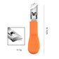 📢📢50% OFF!! ⏰Angled, splash-proof nail clippers with a wide opening