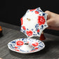 🔥2026 10K+ SOLD! 🎁Umbrella-Shaped Ceramic Tea Strainer Set  A Whimsical Gift For Tea Lovers! 💝🍵