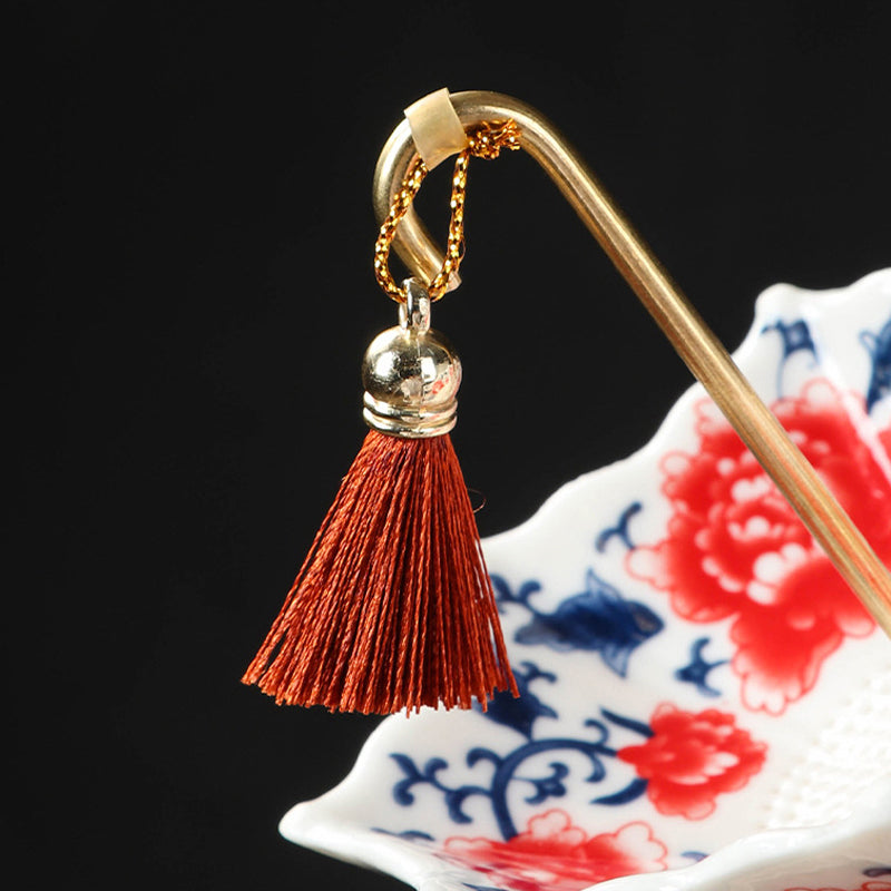 🔥2026 10K+ SOLD! 🎁Umbrella-Shaped Ceramic Tea Strainer Set  A Whimsical Gift For Tea Lovers! 💝🍵