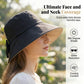 👒 LIMITED-TIME 50% OFF! ✨ Wide Brim Sun Hat with Bow – Full Coverage, Foldable, Breathable 🌞