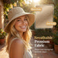 👒 LIMITED-TIME 50% OFF! ✨ Wide Brim Sun Hat with Bow – Full Coverage, Foldable, Breathable 🌞