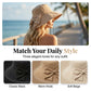 👒 LIMITED-TIME 50% OFF! ✨ Wide Brim Sun Hat with Bow – Full Coverage, Foldable, Breathable 🌞