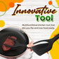 ⏳Time-Limited Special⏰2-in-1 Spatula Clip – Heat-Resistant Silicone & Non-Slip Handle – Kitchen Cooking Essential