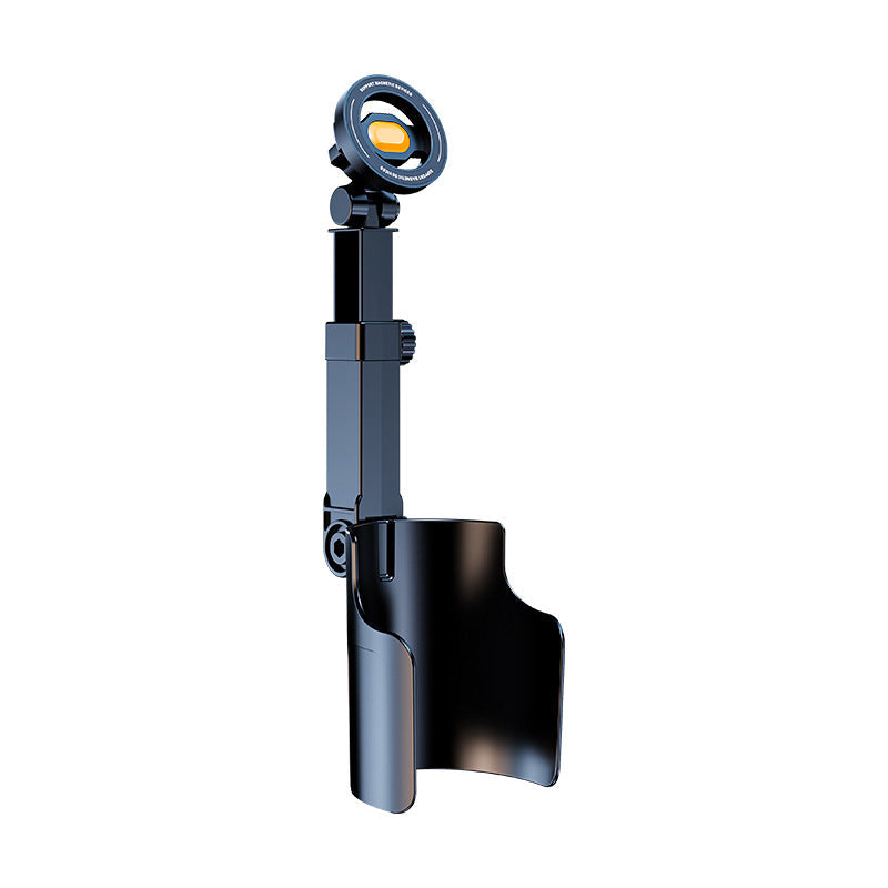 Car Cup Holder Phone Mount – 360° Adjustable, Strong N52 Magnet, One-Hand Operation, Fits All Phones, Stable Magnetic & Clamp Models for Safe Driving