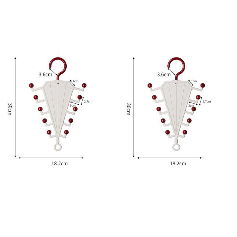 🥳HOT SALE! Multi-Functional V-Shaped Double Sided Hanger Storage Rack🏠✨