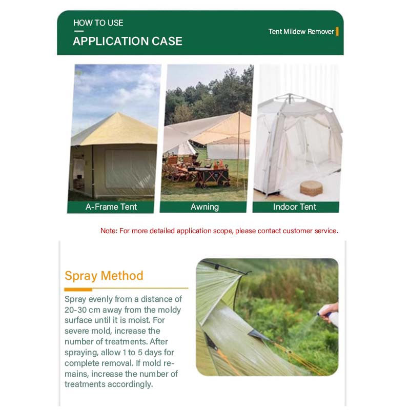 🥳2026 HOT SALE🥳💞50K+ SOLD!🧴✨ 41% OFF! Outdoor Mildew Stain Cleaner – Spray on, wipes off mold instantly. Eco‑friendly, won‘t ruin waterproofing. Tent, awning, shower curtain – all like new! 🏕️💪
