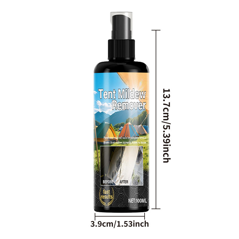 🥳2026 HOT SALE🥳💞50K+ SOLD!🧴✨ 41% OFF! Outdoor Mildew Stain Cleaner – Spray on, wipes off mold instantly. Eco‑friendly, won‘t ruin waterproofing. Tent, awning, shower curtain – all like new! 🏕️💪