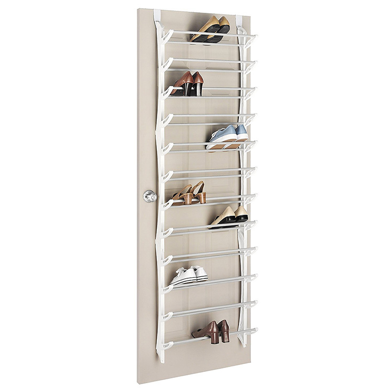 👟 50% OFF NOW! 🏆 Over-the-Door Shoe Rack Organizer – 24 pockets & tool-free install – Fits standard doors, holds up to 24 pairs – perfect for entryway or closet 🚪✨