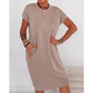 🔥Summer Sale-57% OFF💐Women's Casual Short Sleeve T-Shirt Dress