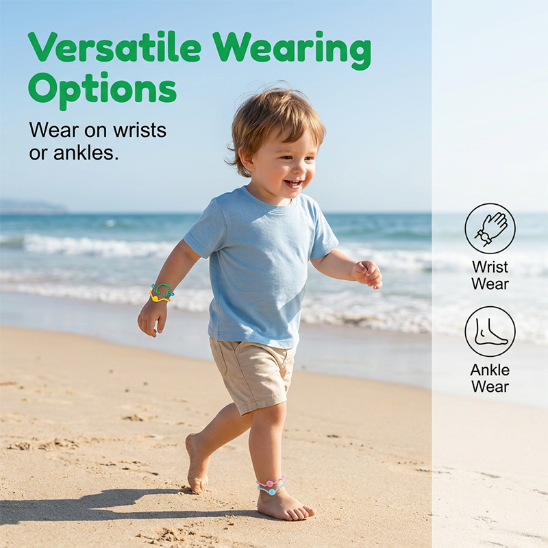 🔥Buy 2 Get 1 Free| 🎗Fun-Shaped Plant-Based Mosquito Repellent Bracelets|🛡Summer Care Plan for the Little One