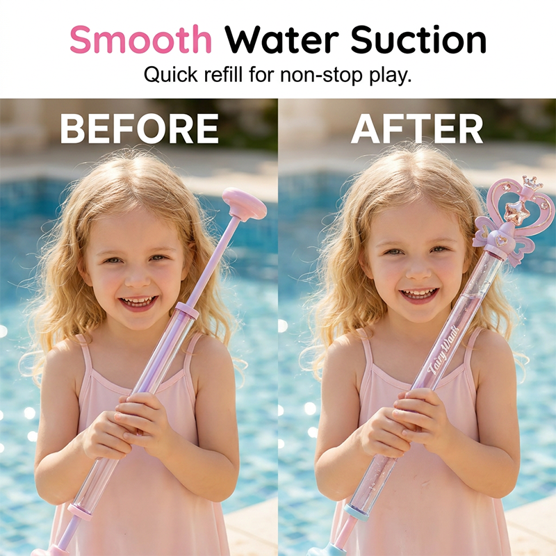 Kids' Pump-Action Fairy Wand Water Gun