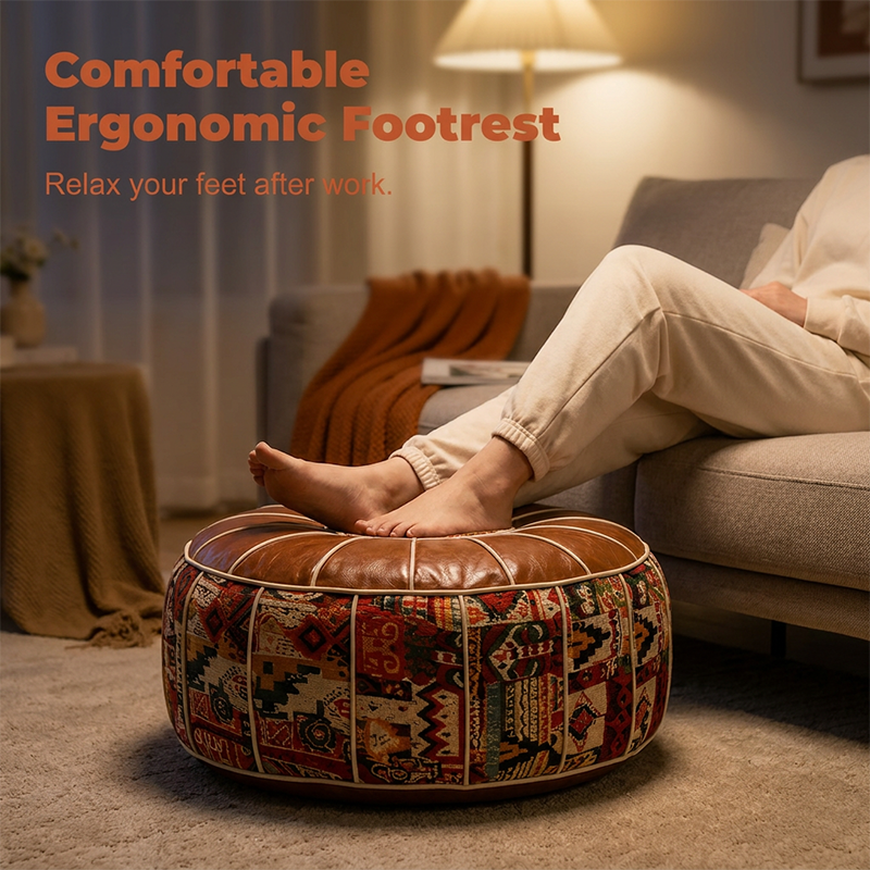 🎁2026 New Arrivals 50% OFF💥Multifunctional Storage Ottoman Pouf
