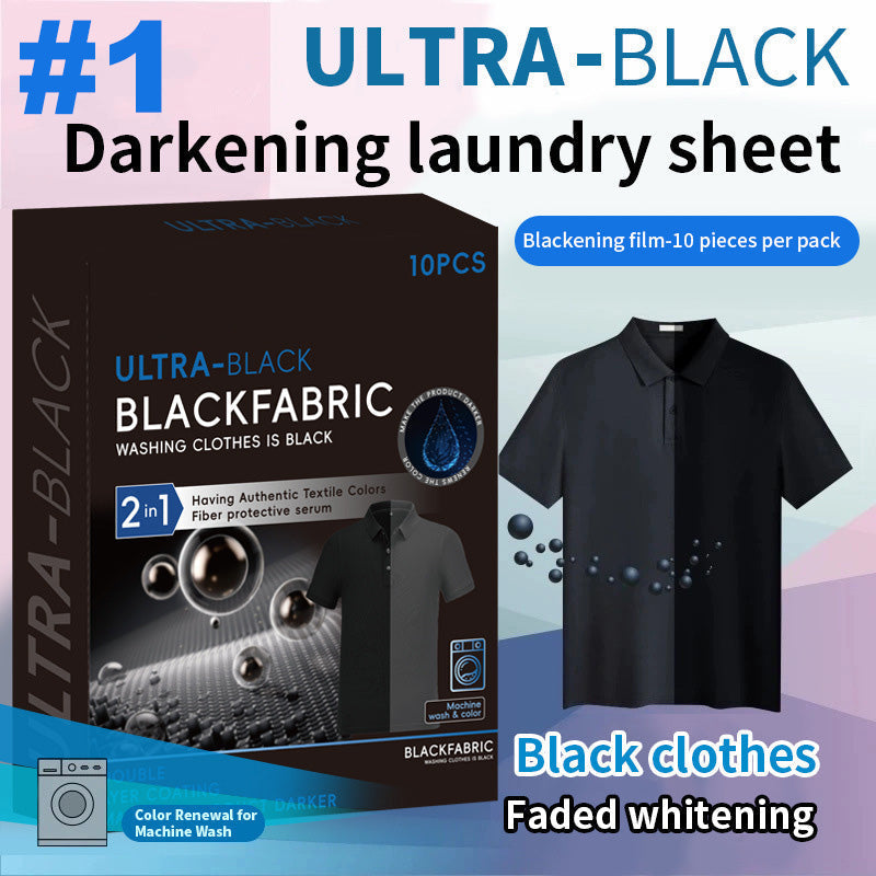 [🔥BUY 1 FREE 1]Deep Cleaning Laundry Whitening /Blacking Sheets