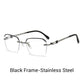 ⏳LAST DAY SALE ONLY￡9.99!!🔥Frameless Blue Light Blocking Glasses – Ultra-Light Titanium Build, Anti-Glare Lens 👓