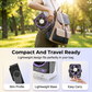 Portable Desk & Wall Fan with LED Display