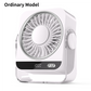 Portable Desk & Wall Fan with LED Display