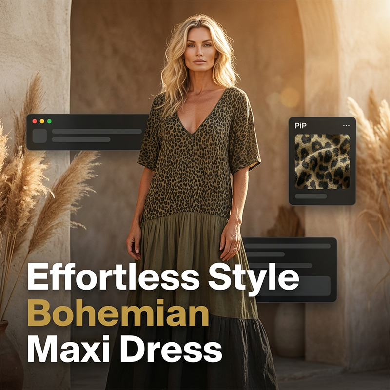 🌸 50% OFF NOW! 🎁Free Elegant Gift🌸Women's Elegant Bohemian Maxi Dress👗