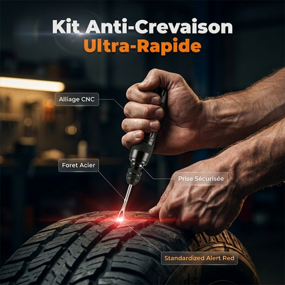 Tubeless Tire Repair Kit – Aluminum Case