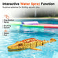 【Free Shipping】2.4G RC Mosasaurus Swimming Toy with Spray